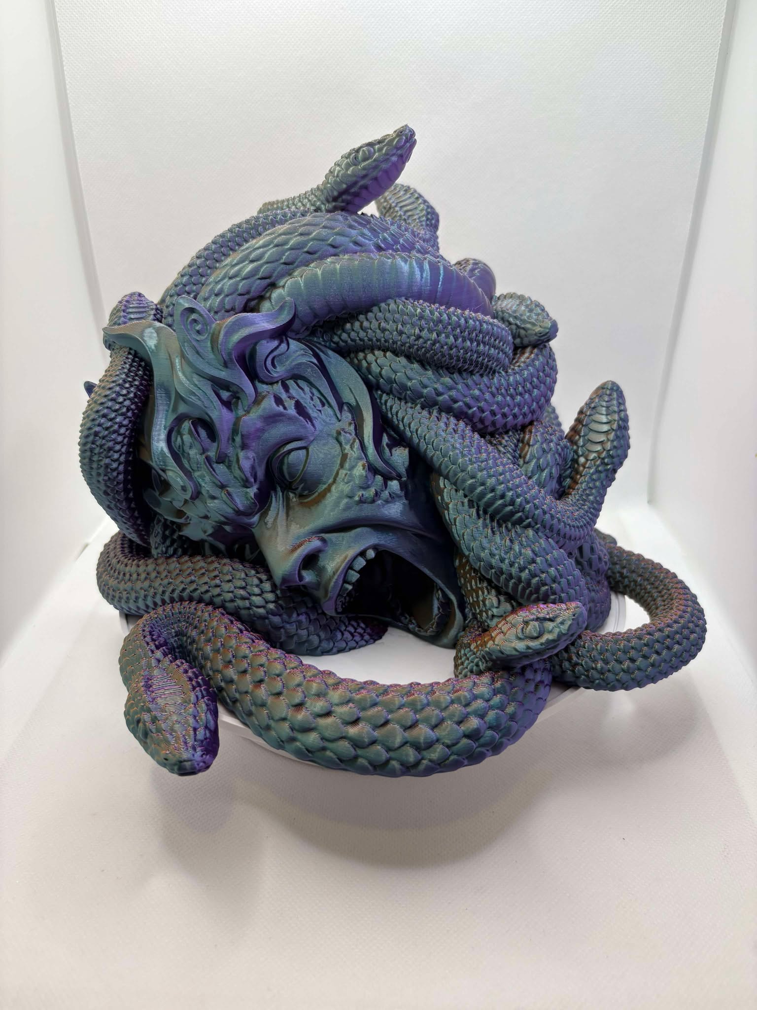 Medusa Dice Tower, D&D, DnD, Dice Game, 3D printed Dice Tower